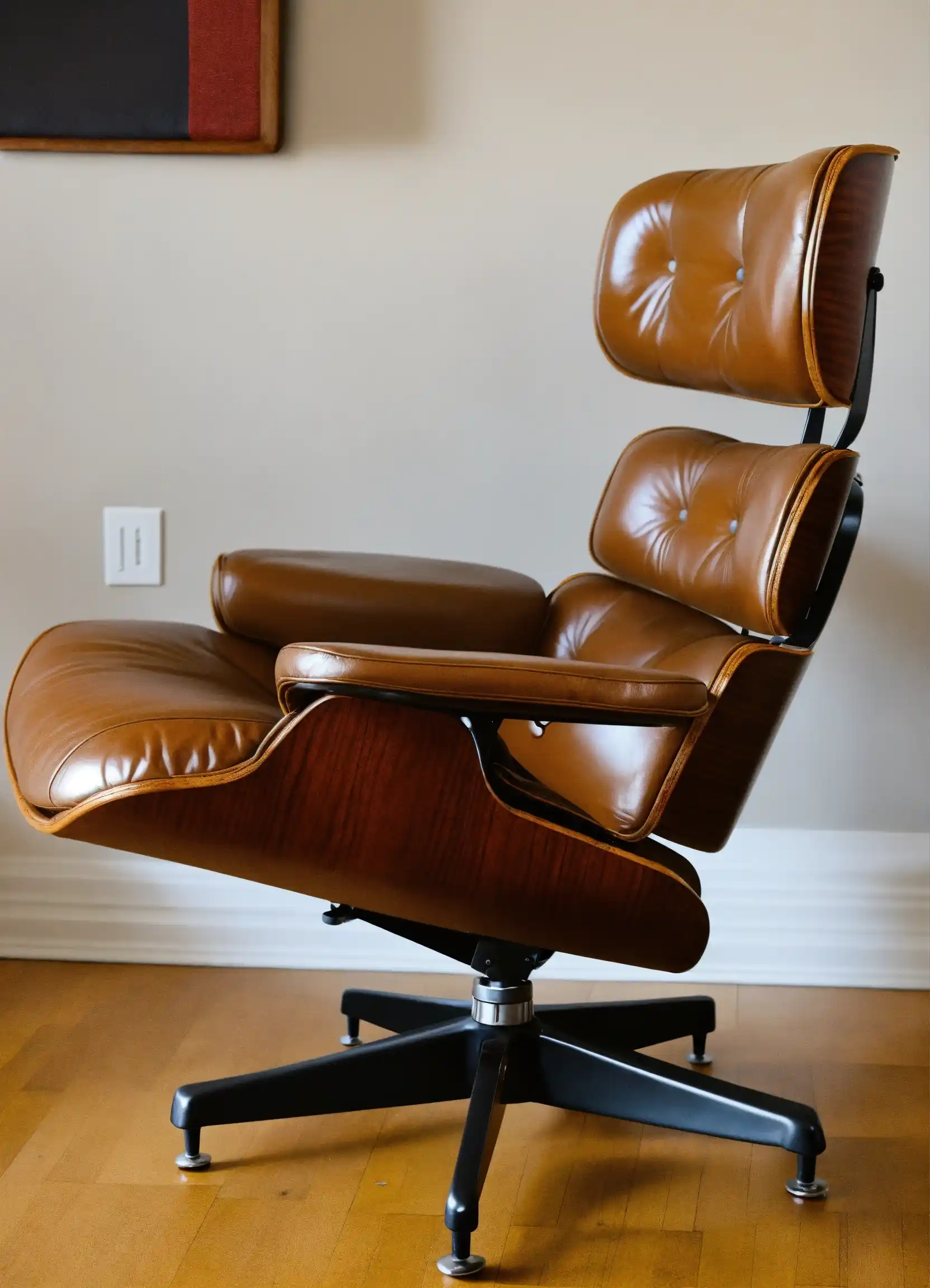 Ergonomisch kantoor met groene accenten